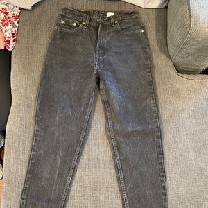 Black vintage Levi’s